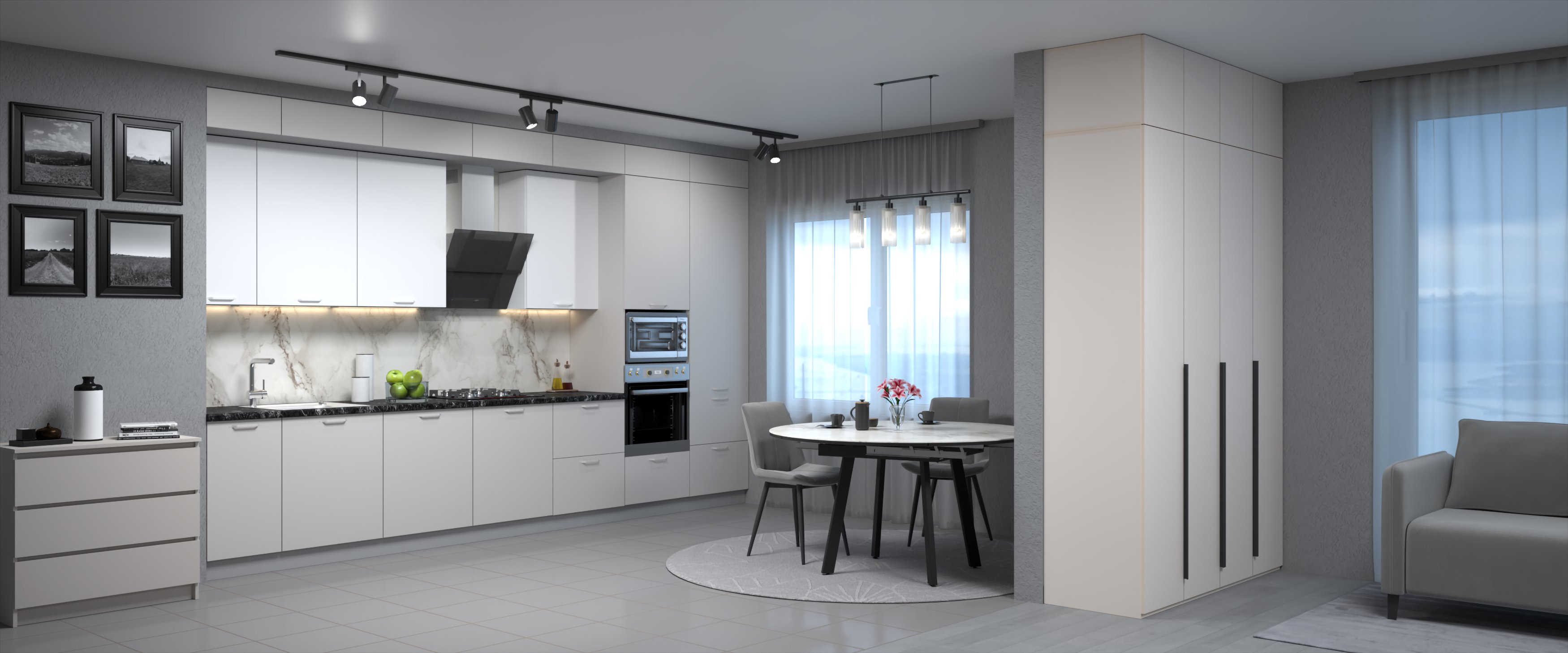 Кухня Марсель — неоклассика